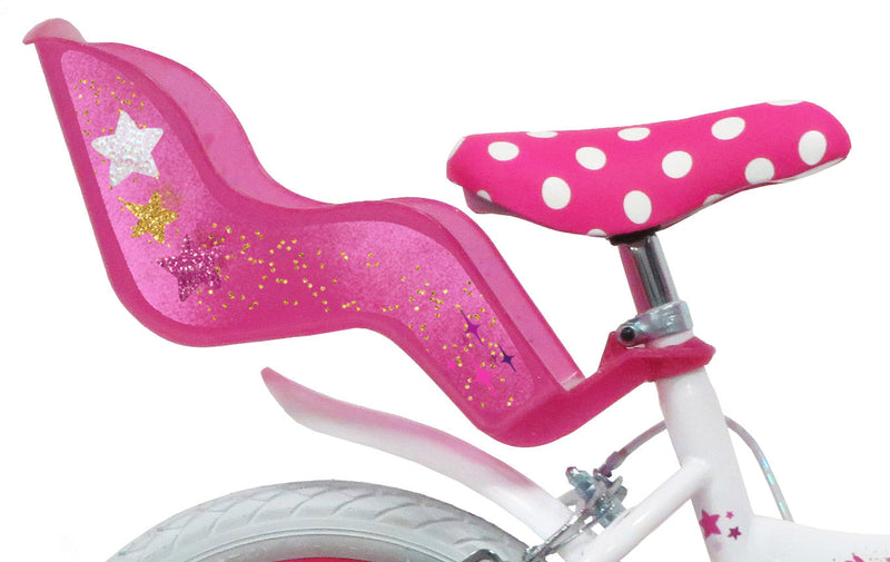 Bicicletta per Bambina 14" 2 Freni  My Little Pony Bianca