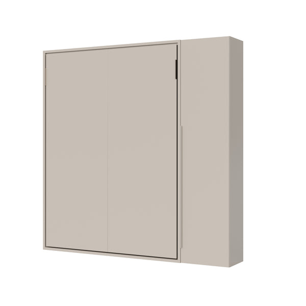 online Letto Matrimoniale A Scomparsa 160 Versia Con Armadio 1 Anta Dx Argilla