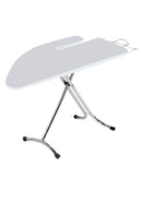 Asse da Stiro Completo Festival Plus 125x48 cm con Piano Stiramaniche Gambe Triple Regolabile in Altezza