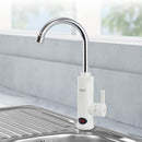 Rubinetto Elettrico per Acqua Calda 21x41 cm Riscaldamento Istantaneo con Display Temperatura