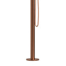 Doccia da Giardino in Acciaio Inox con Doccino Sined Chia Oro Rosa 