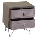 Mobile 2 Cassetti in Legno e MDF Milo