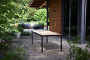 Tavolo da Giardino Keter Porto 159x95x75 cm Deco Coat Piano Effetto Legno Frassino 