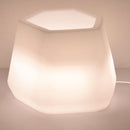 Vaso Luminoso da Giardino a LED 40x35x27 cm in Resina 5W Magnolia Bianco Neutro