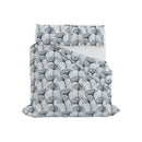 Copripiumino Infinity con Sacco e Federe in Poliestere Ginko White  