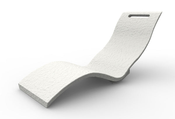 Lettino Chaise Longue Riscaldata da Esterno Giardino Seduta a Terra Arkema Serendipity Hybrida Bianca prezzo