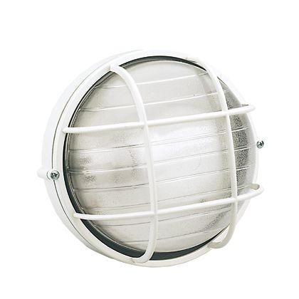 Große runde Deckenleuchte mit weißem Käfig für Outdoor Industrial Line Sovil prezzo