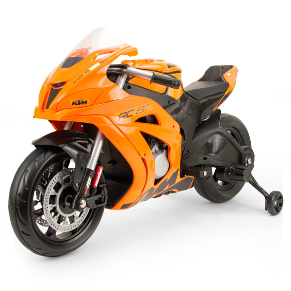 prezzo Moto Elettrica per Bambini 12V KTM RC 8C Arancione