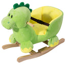 Dinosauro a Dondolo Cavalcabile Peluche Giocattolo Bambini con Suono