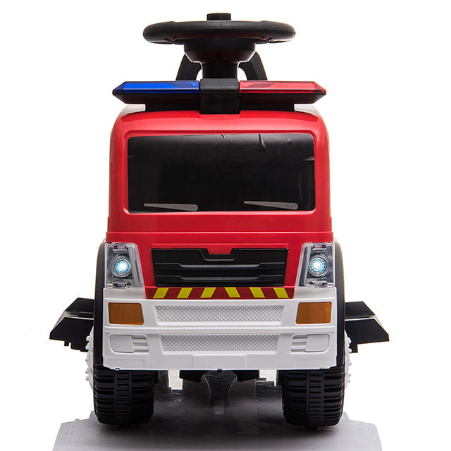 Camion dei Pompieri Elettrico per Bambini 6V Kidfun Rosso