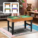 Tavolo Multi Gioco 4 in 1 Calcio Balilla Biliardo Ping Pong e Hockey da Tavolo 107x61x84,5 cm   
