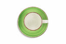 Set 6 Tazzine Caffè in Gres Colorato con Piattino 90 ml Villa d'Este Home Tivoli Baita