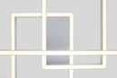 Plafoniera Modern in Metallo e Acrilico Rida Bianco