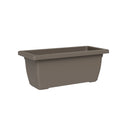 Vaso Rettangolare a Cassettone Outdoor Tera Tikal Sand 52x30 cm in Plastica Sabbia 