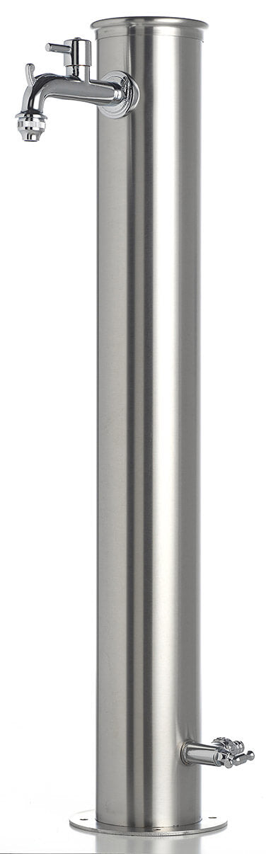 prezzo Gartenbrunnen mit Doppelhahn Belfer 42/ARRI Edelstahl