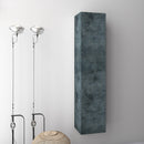 Pensile da Bagno 34x27x160 cm in Legno TFT Marte Pietra Blu