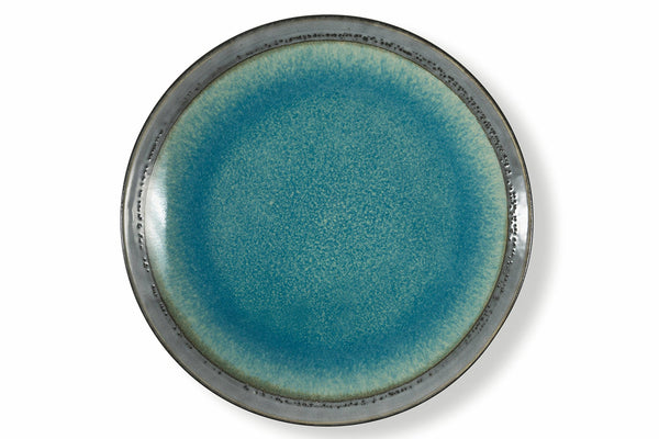 sconto Set 6 Obstteller aus Steingut Ø21 cm Villa d'Este Home Tivoli Türkis Bahamas