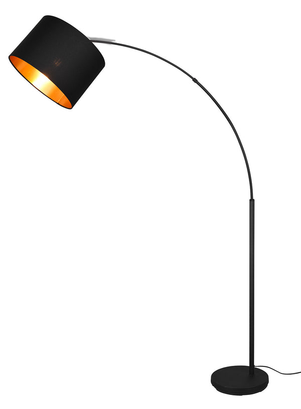 Piantana da Interno Attacco E27 in Metallo Nero Opaco online