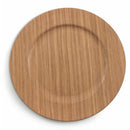 Set 6 Sottopiatti in Plastica Ø33cm Villa d'Este Nature Legno Marrone