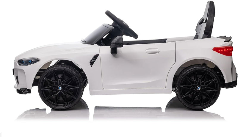 Macchina Elettrica per Bambini Licenza Ufficiale Bmw M4 10,8V 3,1Ah Bianco       