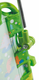 Set 2 Sedie Mare Spiaggine Pieghevoli per Bambini con Ombrello Soriani Oxford Dinosauri