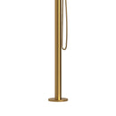 Doccia da Giardino in Acciaio Inox con Doccino Sined Chia Oro 