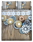 Set Lenzuolo Matrimoniale Sopra e Federe con Stampa