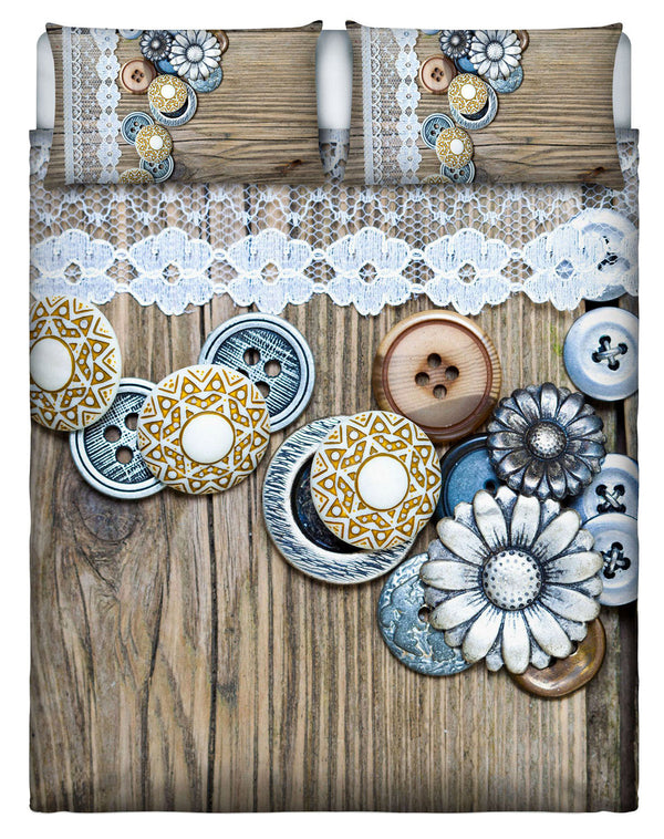 prezzo Doppellaken-Set und Kissenbezüge mit Aufdruck