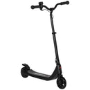 Monopattino Elettrico per Bambini 76x53x90-95 cm in Alluminio e Acciaio Nero