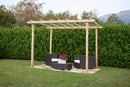 Pergola Autoportante 240x240 cm in Legno