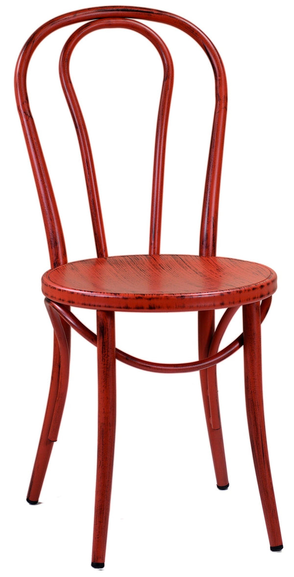 Stuhl Adami Bristol aus rotem Metall acquista