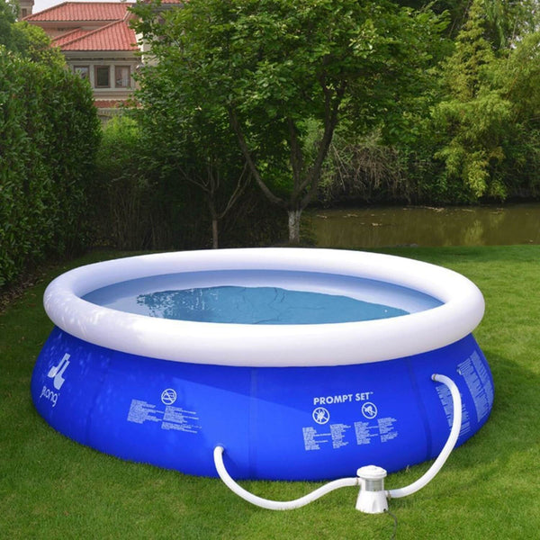 Runder freistehender aufblasbarer oberirdischer Pool 300 x 76 cm Jilong Blue online
