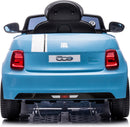 Macchina Elettrica per Bambini Licenza Ufficiale Fiat 500 Small 10,8V 3,1Ah Blu      