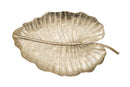 Svuota Tasche Foglia Glam 23x2x35,5 cm in Ferro Oro