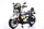 Moto Elettrica per Bambini Cruiser Acceleratore a Manubrio 12V 7Ah Argento Metallizzato