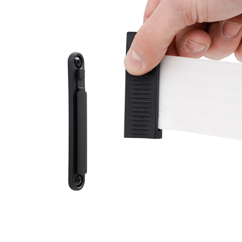 Tendinastro da Parete 5 m con Clip di Chiusura Nastro Rosso