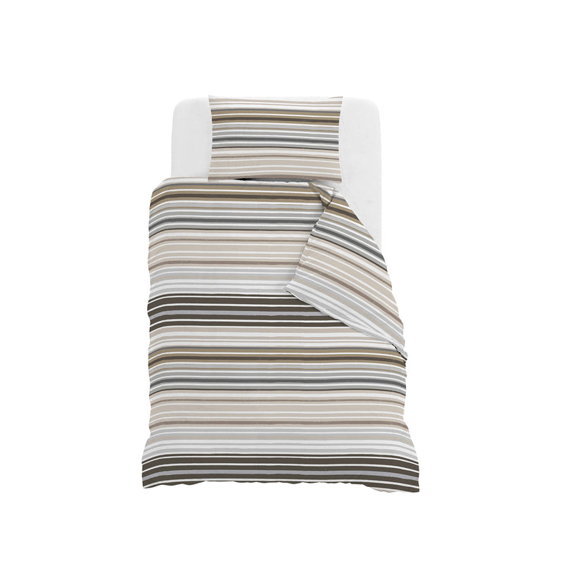 Copripiumino Singolo con Stampa sul Sacco e Federa Linea River Tigri 