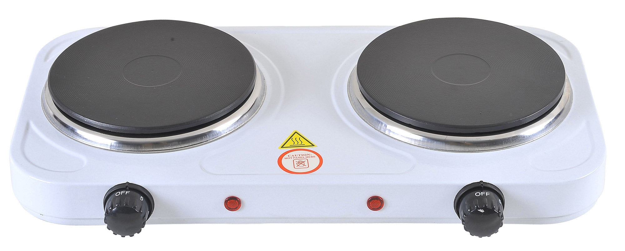 Elektro-Campingkocher Doppelplatte 2000W...