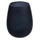 Set 6 Bicchieri Acqua Effetto Frosted Happy Hour Stones in Vetro VdE Tivoli 1996 Grigio