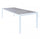 Waikiki Ausziehtisch 162/242x100x74 h cm in Weißaluminium