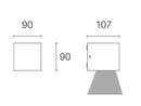 Applique da Esterno a LED 6W 3000K Sovil Bianco