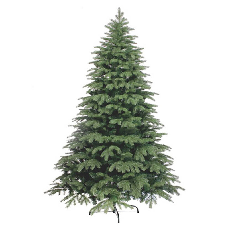 Albero di Natale Artificiale Base In Metallo Adami Dolomiti Verde Varie Misure