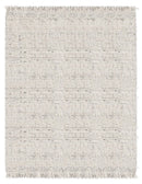 Tappeto 200x300 cm Senuri in Tessuto Beige