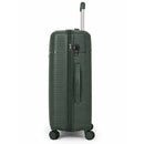 Set 3+1 Valigie Rigide Beauty Case Bagaglio Trolley con Ruote Easy Roll Verde Oliva      
