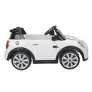 Macchina Elettrica per Bambini 6V con Licenza BMW Mini Bianca