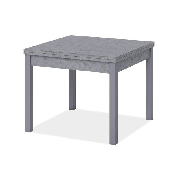 Tavolo allungabile 90/180x90x77 cm Firenze cemento sconto