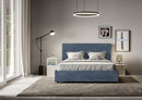 Letto Matrimoniale Mika Blu Varie Misure
