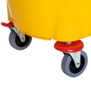 Carrello Pulizie con Strizzatore Rimovibile e Ruote Capacità 36L 61x38x94 cm 