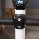 Stepper con Manubrio Monitor LCD 55x44x108A cm Bianco e Blu  