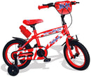 Bicicletta per Bambino 14" 2 Freni Kidfun Regina BMX Rossa